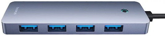Baseus Hub Usb Ultrajoy 4In1 100Cm Cinza