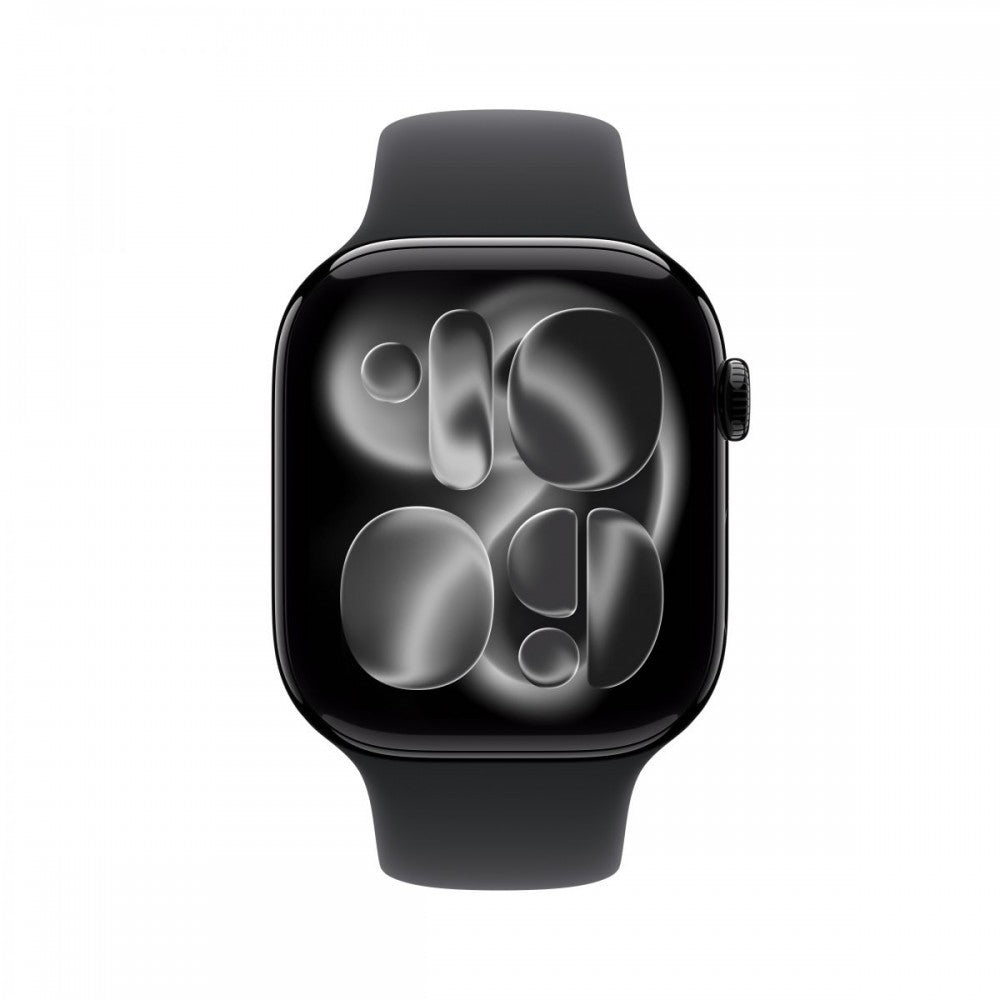 Apple Watch S11 46mm Jet Black Alum/Black M/L