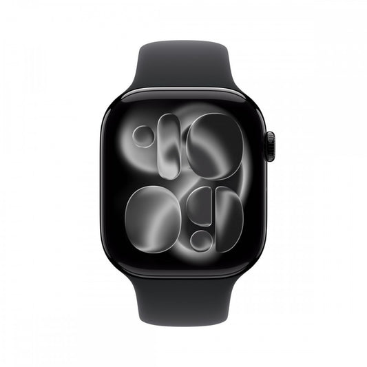 Apple Watch S11 46mm Jet Black Alum/Black M/L