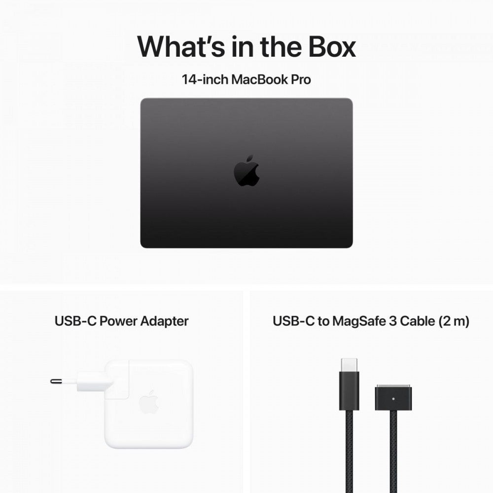 Apple MacBook Pro 14 M3 Pro 11c CPU/14c GPU 512Gb Preto sideral