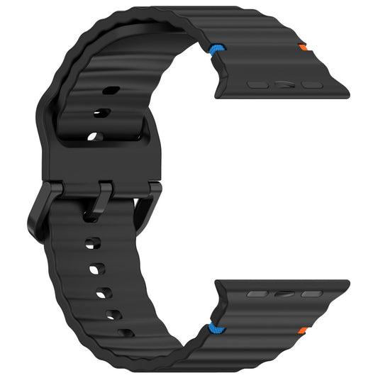 Bracelete Inmove Apple Watch Silicone Band 44/45/46/49mm Preto