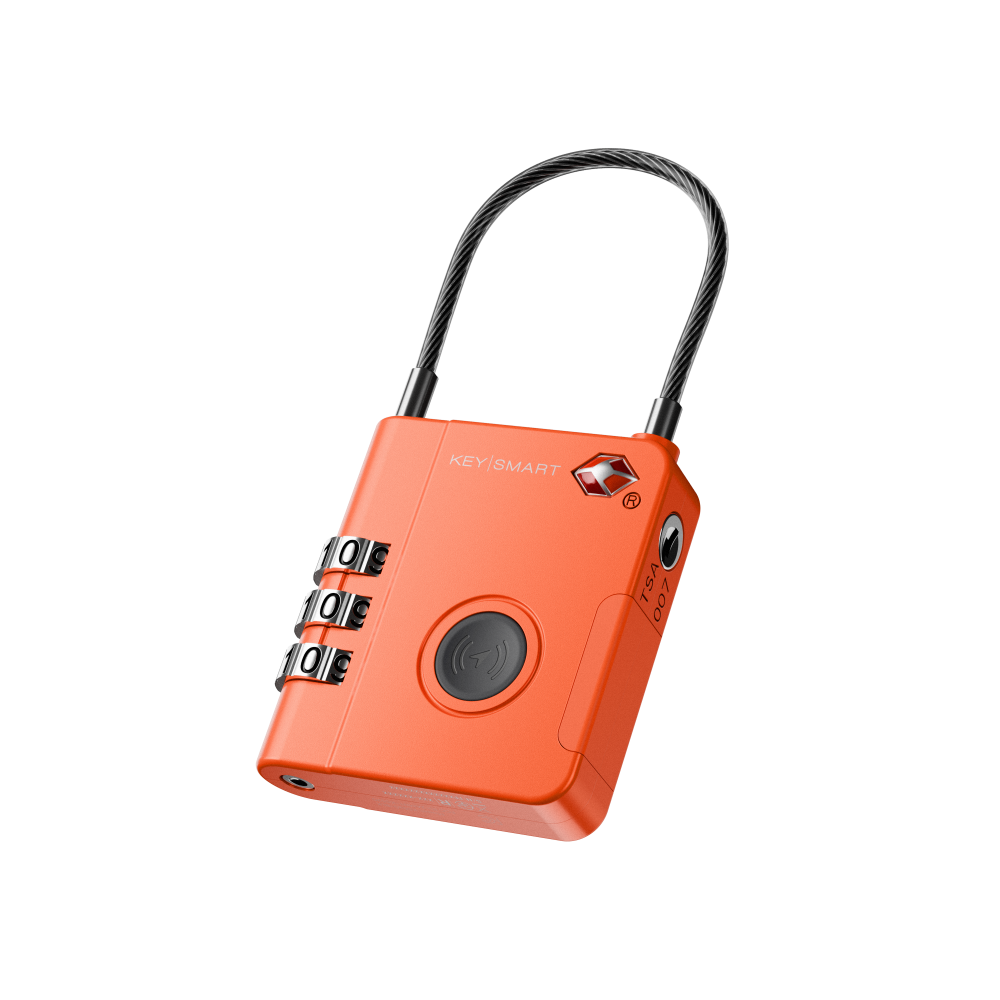 Smartlock Keysmart Tsa Approved Find My Lock. Orange.