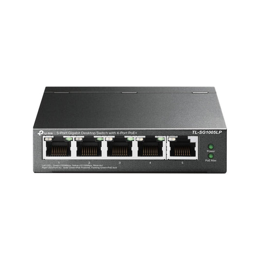 Tp-Link Switch 5-Portas Gigabit Desktop com 4-Port PoE+