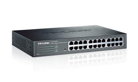 Tp-Link Switch TL-SG1024DE 24 Portas Gigabit Smart Managed Rack Mountable