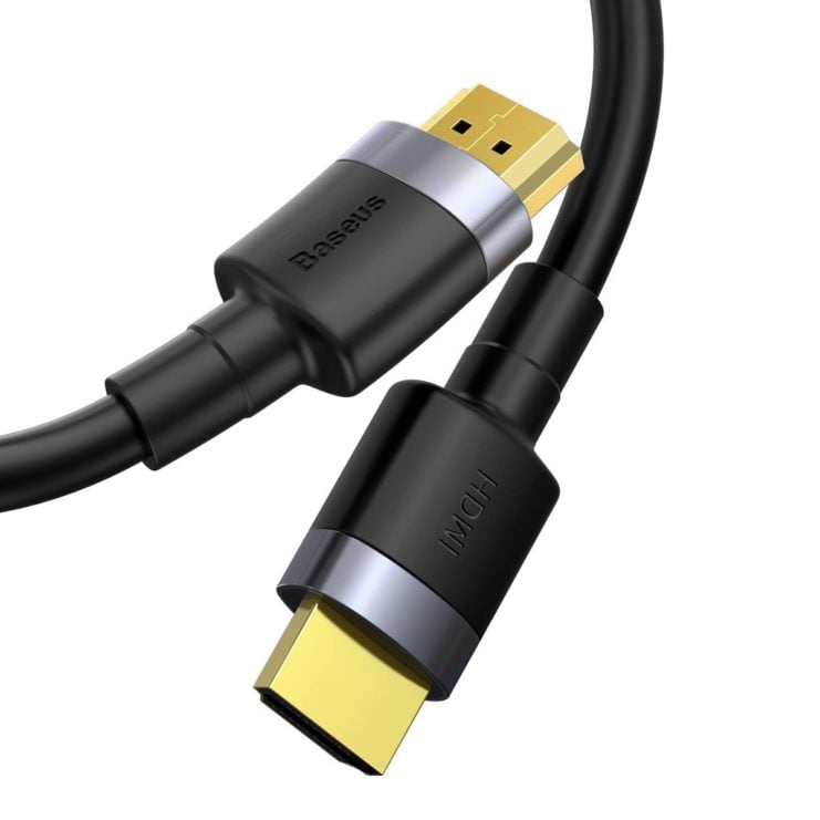 Cabo Hdmi Baseus 2.0 4K 60 Hz 3D 18 Gbps 5m Preto