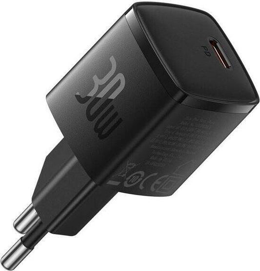 Baseus Carregador Cube Pro Fast Charger 1C 30W EU Preto