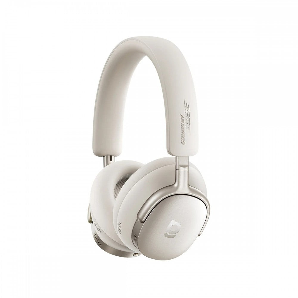 Os-Baseus Inspire Xh1 Wireless Noise Cancelling Headphones Starlight Off-White (Sound By Bose)