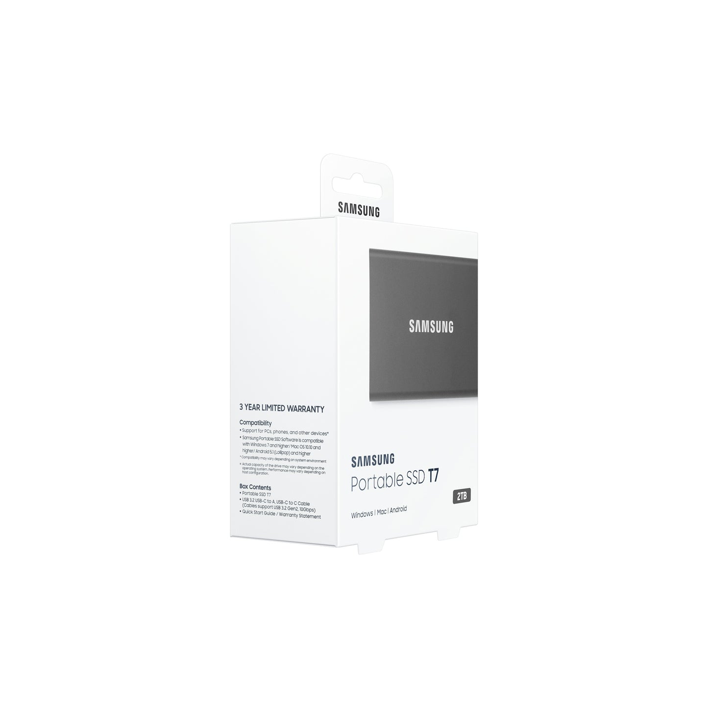 Samsung T7 SSD SN: