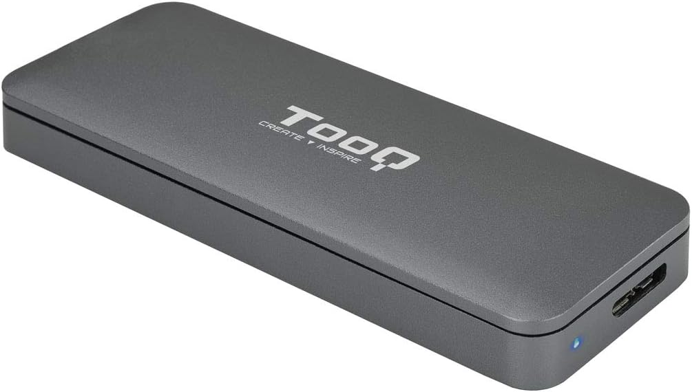 TooQ Caixa Externa M.2 SATA TQE-2281G Alumínio USB 3.1