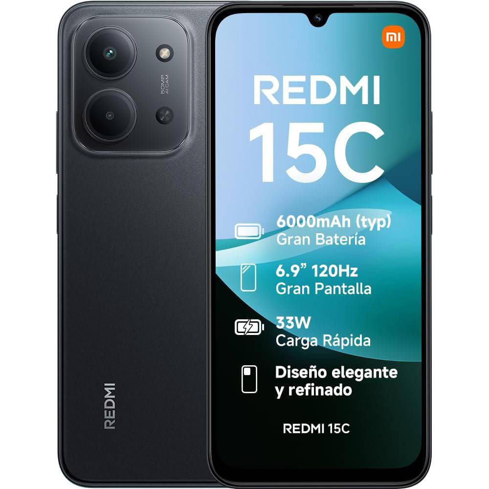 Xiaomi Redmi 15C 4G 4GB/128GB Midnight Black
