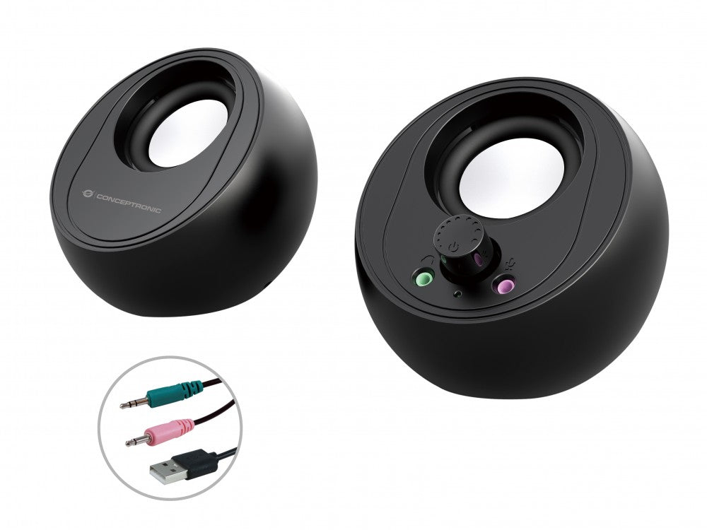Conceptronic Bjorn Colunas 2.0 Computador c/ Bluetooth 10W