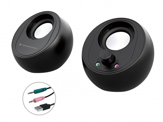 Conceptronic Bjorn Colunas 2.0 Computador c/ Bluetooth 10W