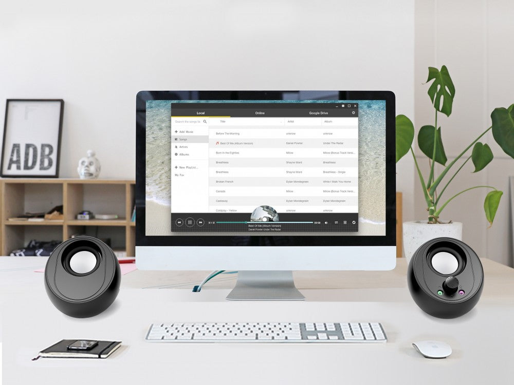 Conceptronic Bjorn Colunas 2.0 Computador c/ Bluetooth 10W