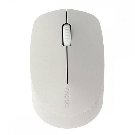 Rato Óptico Rapoo M100 Silent Multi-mode Wireless 1300DPI Light Grey