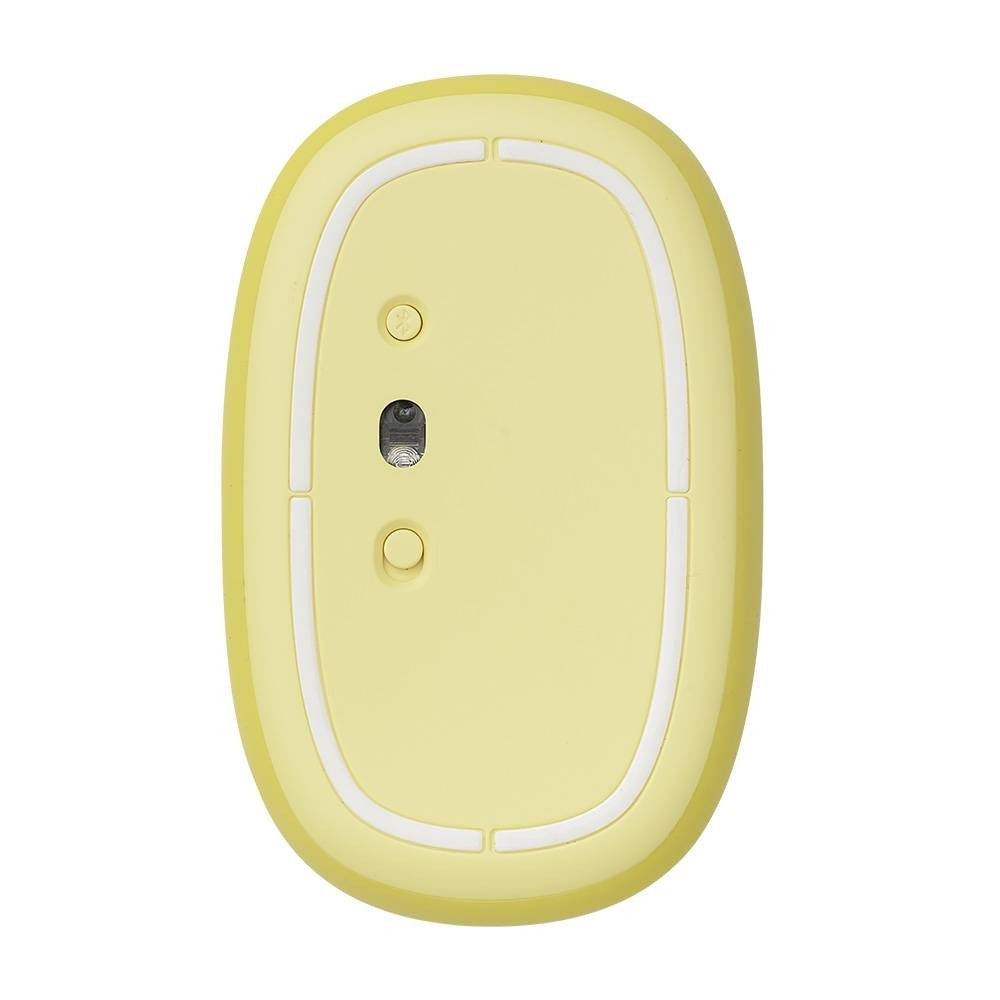 Rato Óptico Rapoo M660 Silent Multi-mode Wireless 1300DPI Amarelo
