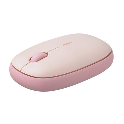 Rato Óptico Rapoo M660 Silent Multi-mode Wireless 1300DPI Rosa