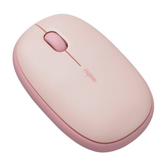 Rato Óptico Rapoo M660 Silent Multi-mode Wireless 1300DPI Rosa
