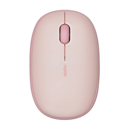 Rato Óptico Rapoo M660 Silent Multi-mode Wireless 1300DPI Rosa