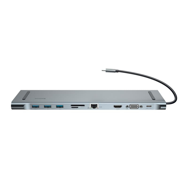 Baseus Enjoyment Series Multi-Functional Type-C Intelligent Hd Hubdark Gray