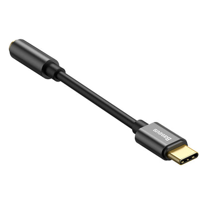 Baseus Adaptador L54 Usb-C Para Jack 3.5Mm Preto
