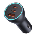 Baseus Carregador Isqueiro Golden Contractor Pro Usb-C/Usb 65W Cinzento