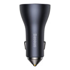 Baseus Carregador Isqueiro Golden Contractor Pro Usb-C/Usb 65W Cinzento