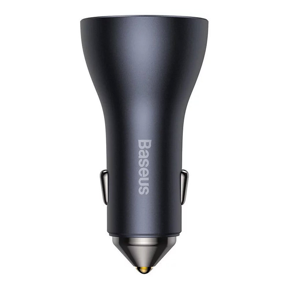 Baseus Carregador Isqueiro Golden Contractor Pro Usb-C/Usb 65W Cinzento
