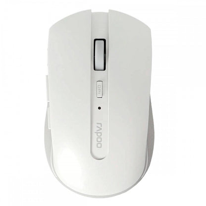 Rato Óptico Rapoo 7200M Multi-mode Wireless 1600DPI Branco