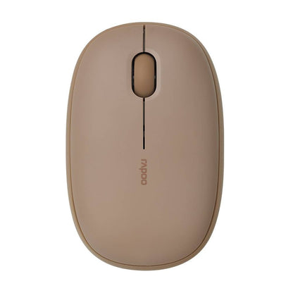 Rato Óptico Rapoo M660 Silent Multi-mode Wireless 1300DPI Castanho