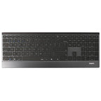 Teclado Rapoo E9500M Multi-mode Wireless/Bluetooth Ultra-slim PT Preto