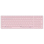 Teclado Rapoo E9700M Multi-mode Wireless Ultra-slim PT Rosa