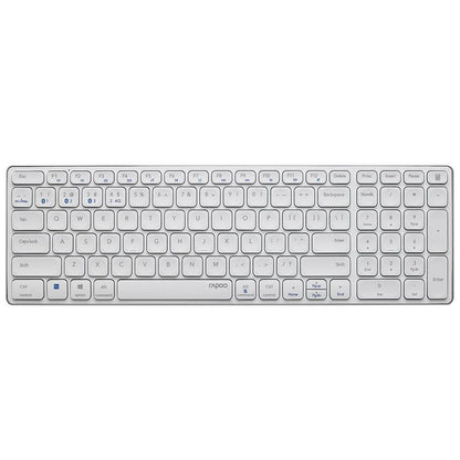 Teclado Rapoo E9700M Multi-mode Wireless Ultra-slim PT Branco