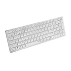 Teclado Rapoo E9700M Multi-mode Wireless Ultra-slim PT Branco
