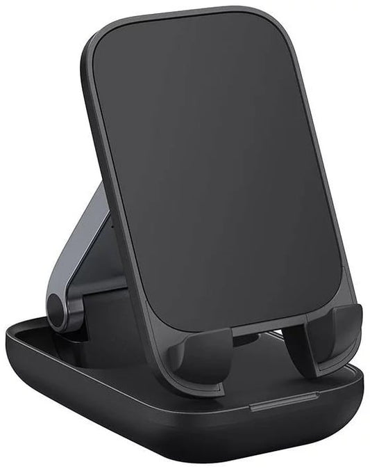 Baseus Suporte Telemóvel Ajustável Seashell Series Cluster Preto