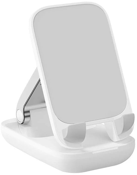 Baseus Suporte Telemóvel Ajustável Seashell Series Moon Branco