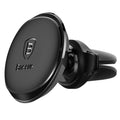 Baseus Suporte Telemóvel Carro grelha ventilação Magnetic c/ Cabo Clip Preto