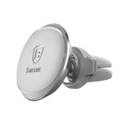 Baseus Suporte Telemóvel Carro Magnético Cabo clip Silver