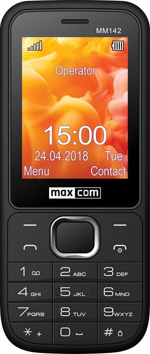 Telemóvel Maxcom Classic MM142 2.4 Dual SIM 2G Preto