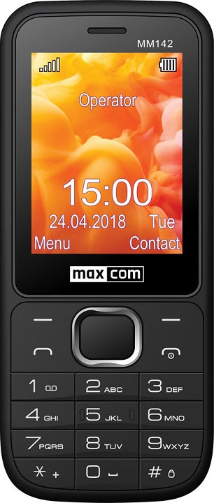 Telemóvel Maxcom Classic MM142 2.4 Dual SIM 2G Preto