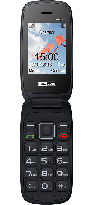 Telemóvel Maxcom Comfort MM817 2.4P Dual SIM 2G Vermelho