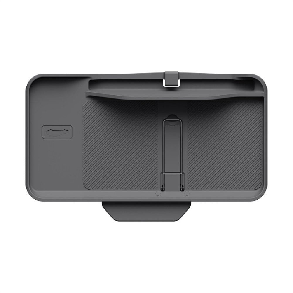 Compartimento de Arrumação para Carro Baseus T-Space Series 2-em-1 com Leitor Cartões ETC Cinza