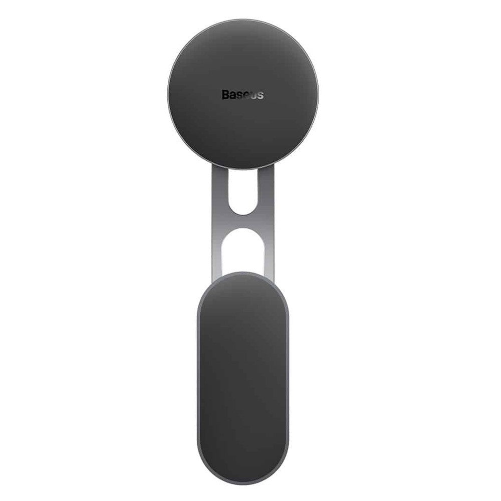 Suporte para Carro Baseus T-Space Series Folding Metal Magnetic Phone Holder Prateado