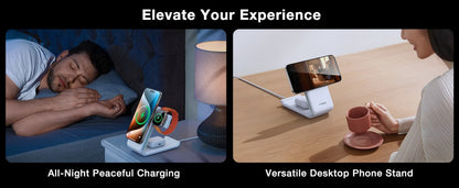 Carregador Torras Polypow 3-in-1 Wireless Charging Pad