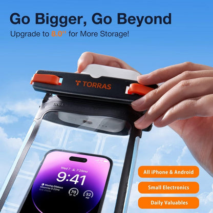 Bolsa Torras Waterproof Phone Pouch 8''
