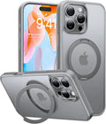 Torras Capa Ostand Pro Series p/ iPhone 16 Pro Max - Titanium Grey