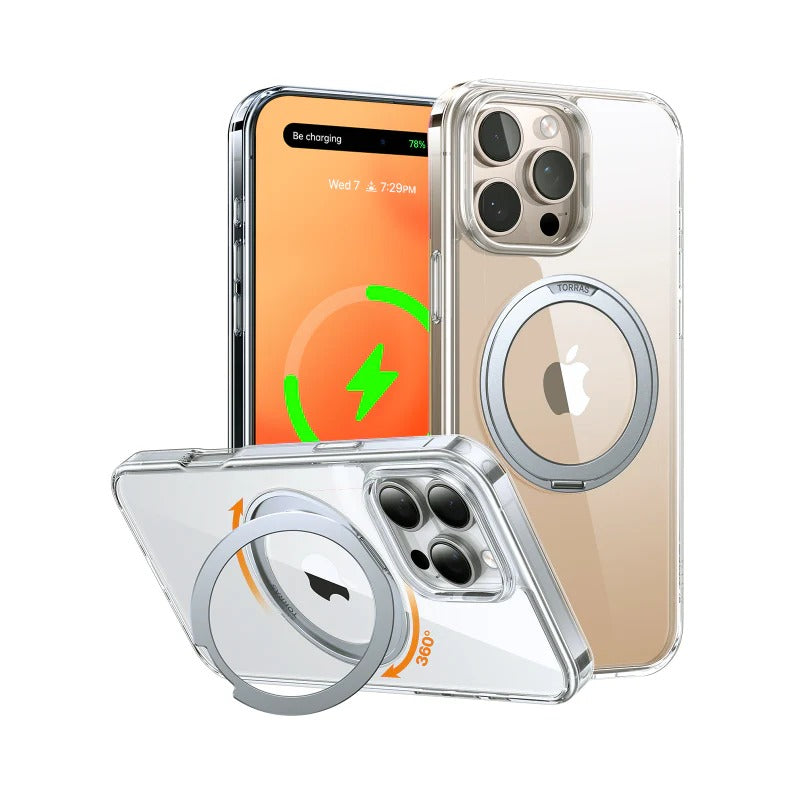 Torras Capa Ostand Pro Series p/ iPhone 16 Pro - Clear