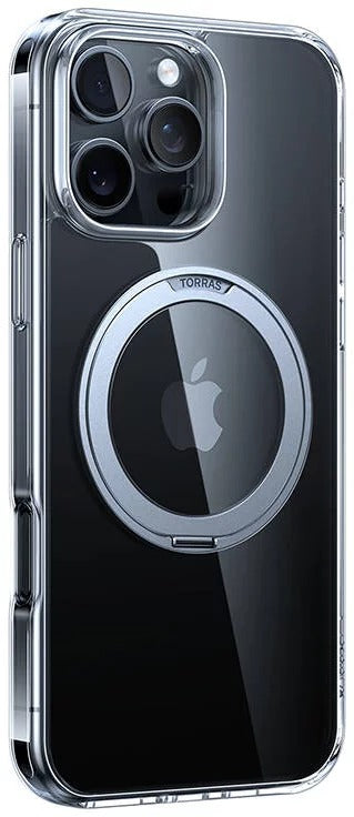 Torras Capa Ostand Pro Series p/ iPhone 16 Pro - Clear