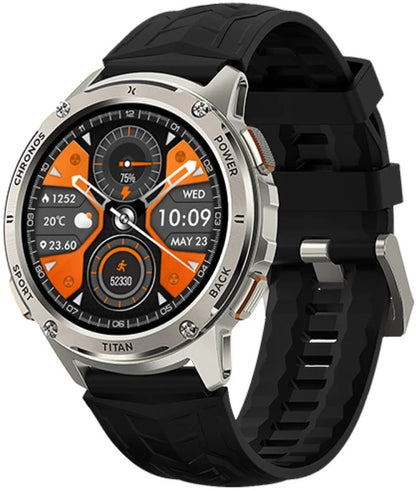 Relogio Maxcom Fw110 Titan Chronos Silver