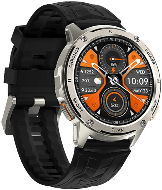 Relogio Maxcom Fw110 Titan Chronos Silver