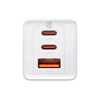 Baseus Carregador Gan5 Pro Fast Charger 2C+U 65W Eu White(Include Xiaobai Series Fast Charging Cabo Ty